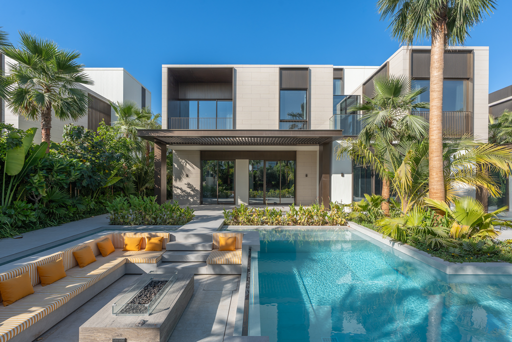 Роскошная вилла в стиле курорта с видом на Бурдж-Халифа в Palm Hills, Dubai Hills Estate