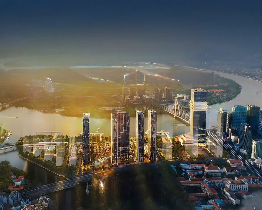 Роскошные апартаменты Grand Marina Saigon в центре Хошимина на берегу реки