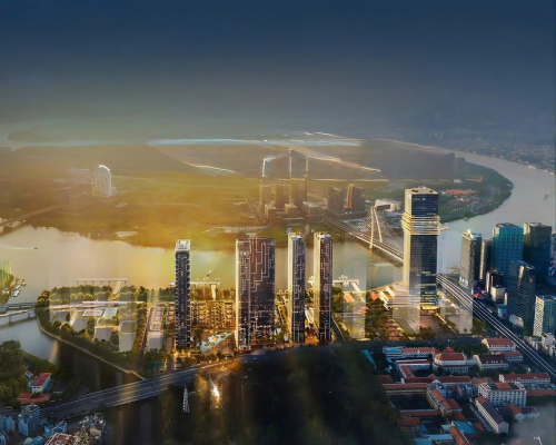 Роскошные апартаменты Grand Marina Saigon в центре Хошимина на берегу реки 46171