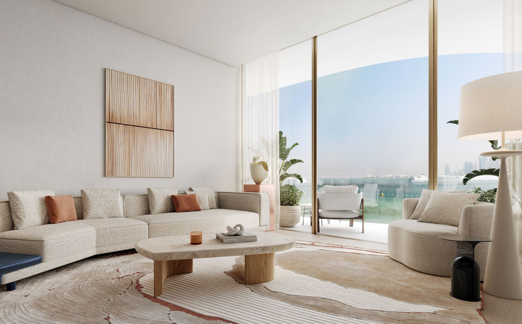 Elegant Dubai Harbour Apartment With Full Sea View
