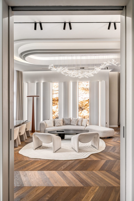 Statement Designer Apartment with Iconic Danube and Castle Views