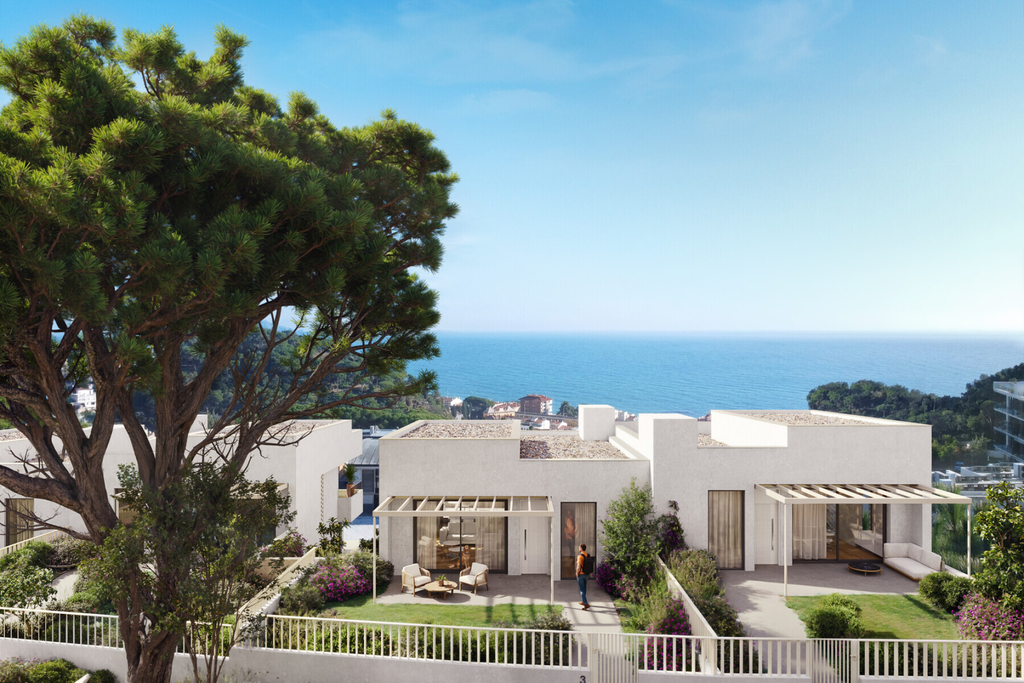 Newly built house with sea views in Caldes d'Estrac