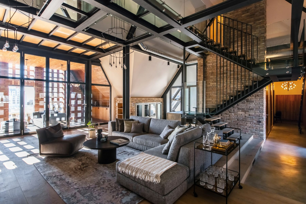 Iconic Riverloft Penthouse in Újlipótváros