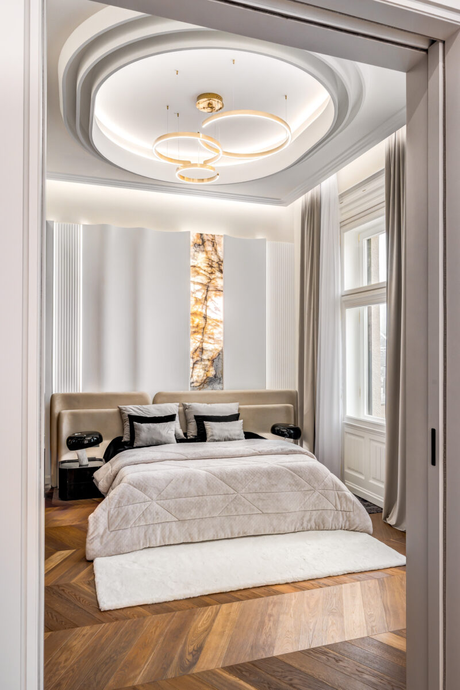 Statement Designer Apartment with Iconic Danube and Castle Views
