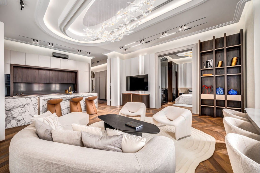 Statement Designer Apartment with Iconic Danube and Castle Views