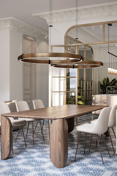 Exclusive residence with a terrace and high ceilings