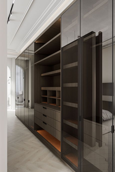 Elegant Classical Residence with Contemporary Interiors