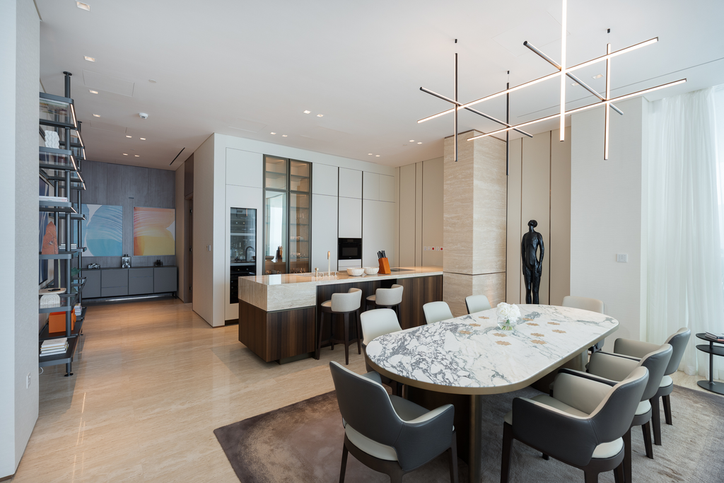Элитные апартаменты с четырьмя спальнями и террасой в Jumeirah Beach Residence, Дубай